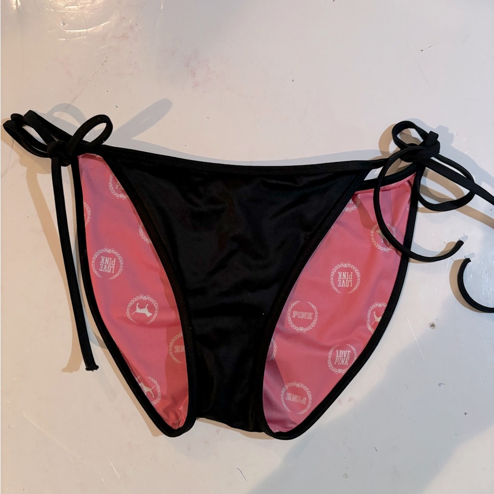 PINK Victoria’s Secret Side Tie BIKINI Bottoms M